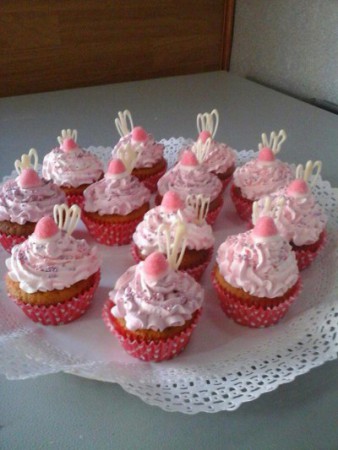 cupcakes de vainilla